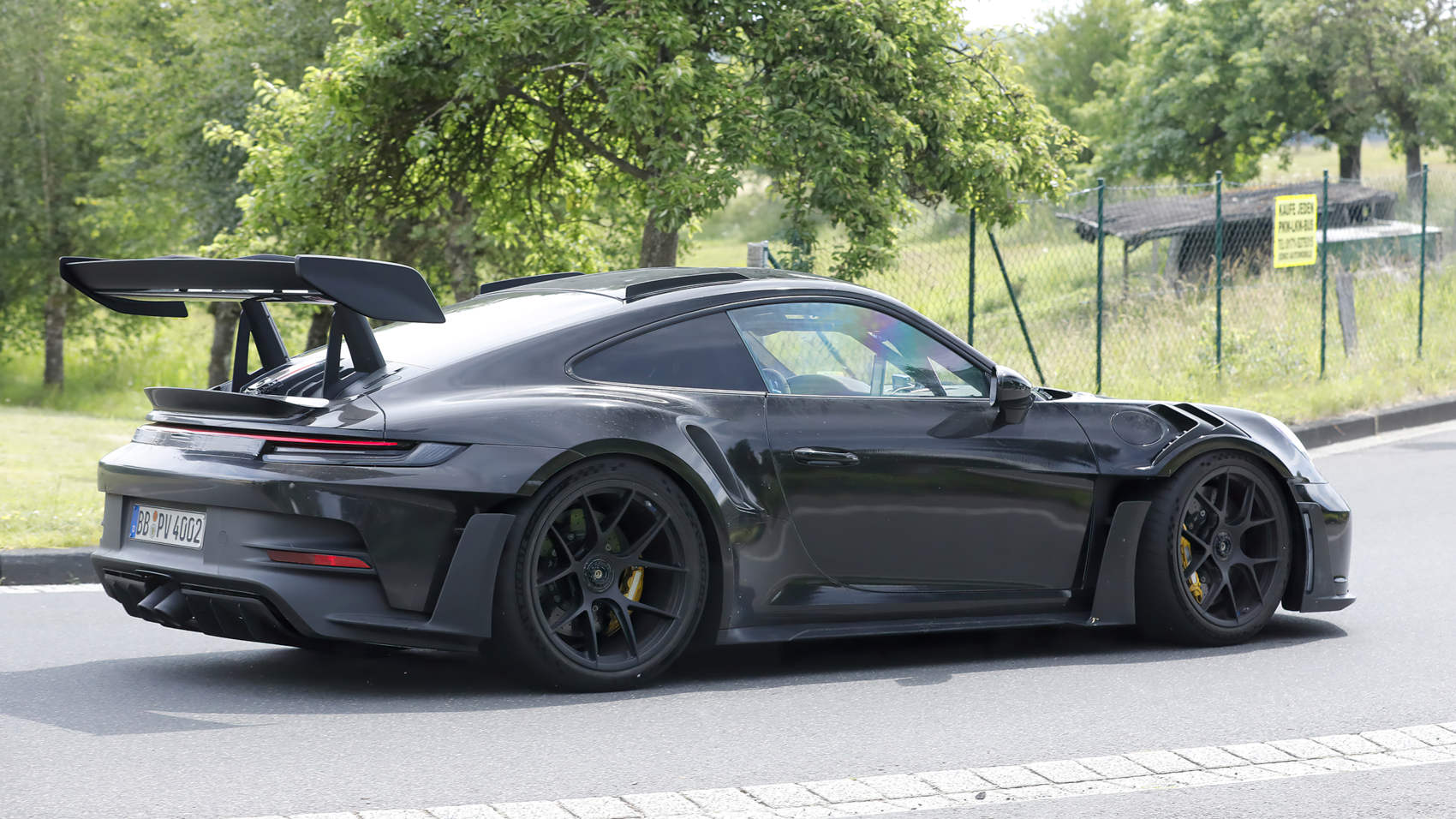 Porsche 911 GT3 RS - linia auta