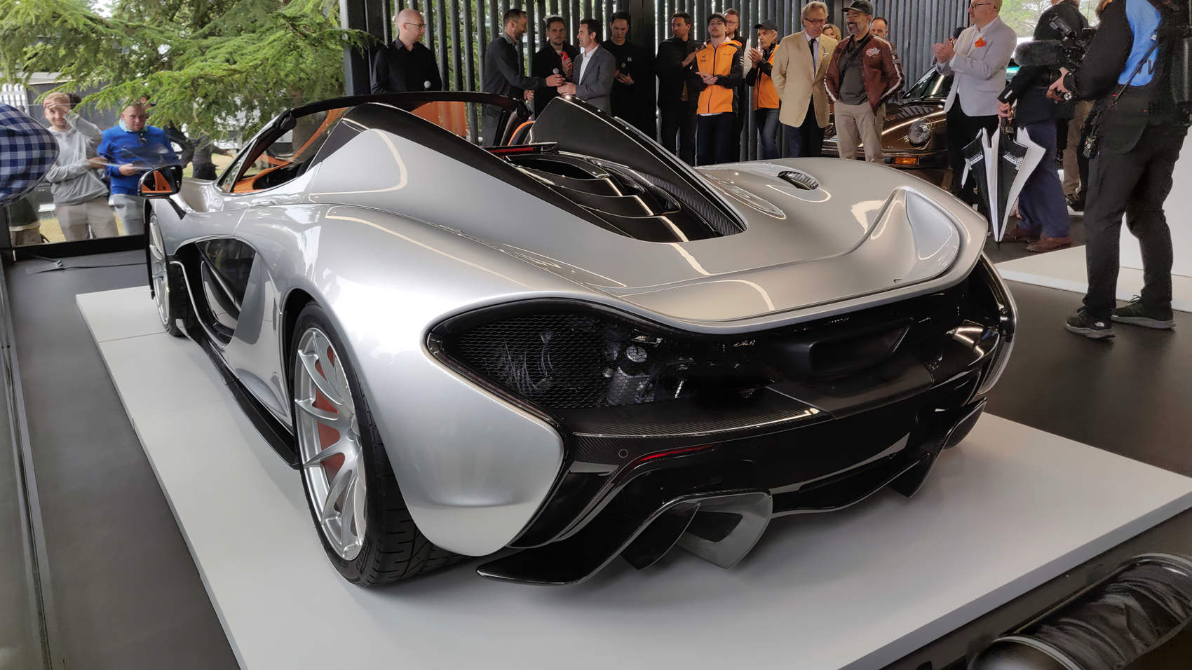 McLaren P1 Spider by Lanzante - tył auta