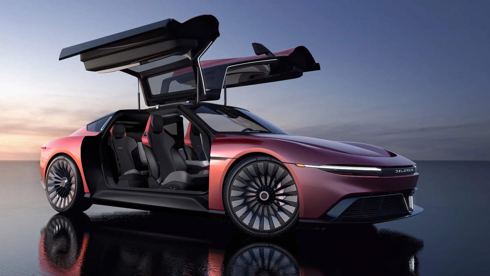 DeLorean Motor Company Alpha 5 - pierwsze rendery