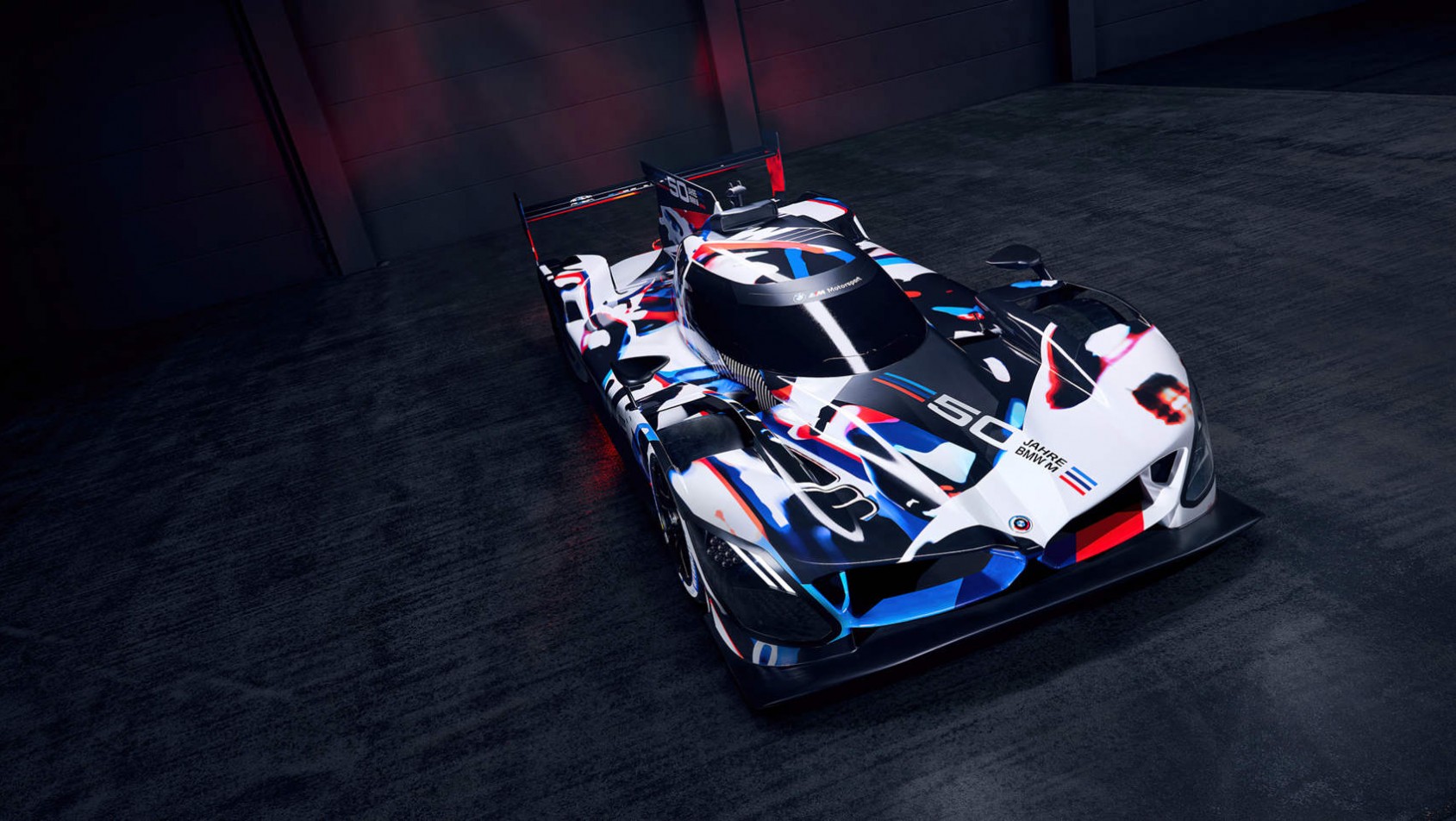 BMW M Hybrid V8 - widok z góry