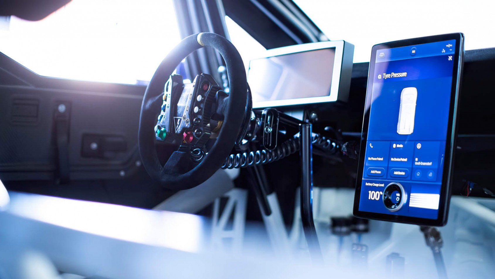 Ford Pro Electric SuperVan - elementy kabiny