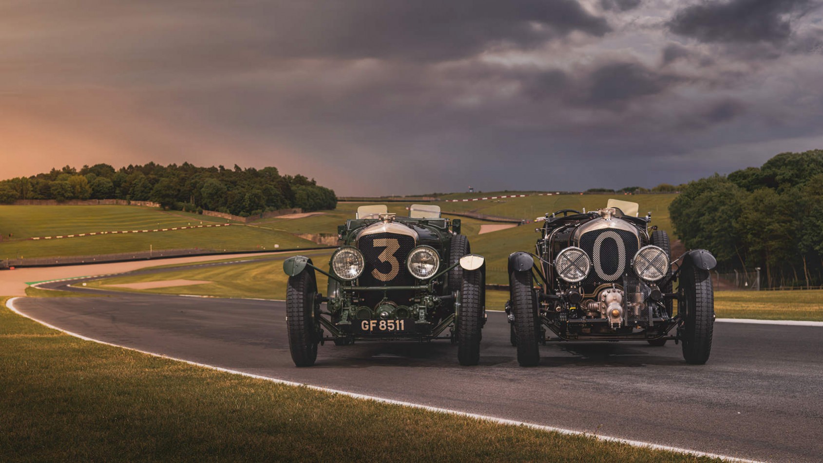 Bentley Speed Six - Mulliner - na torze