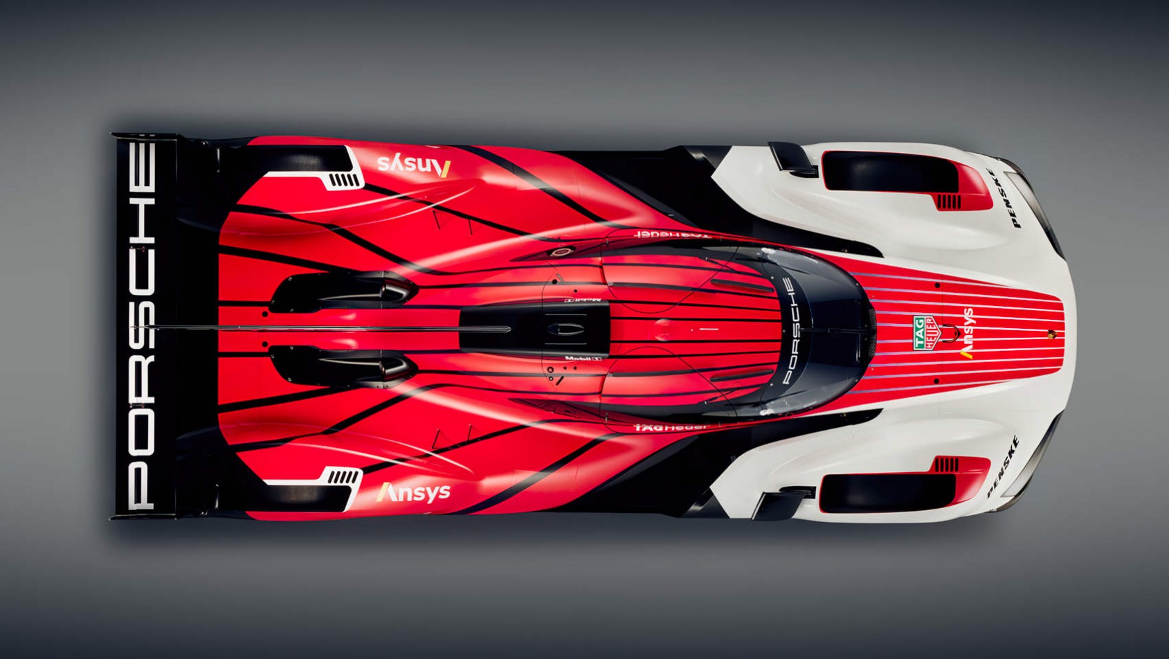 Porsche 963 LMDh - z lotu ptaka