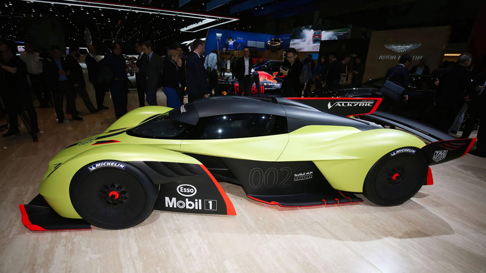Aston Martin Valkyrie podczas prezentacji