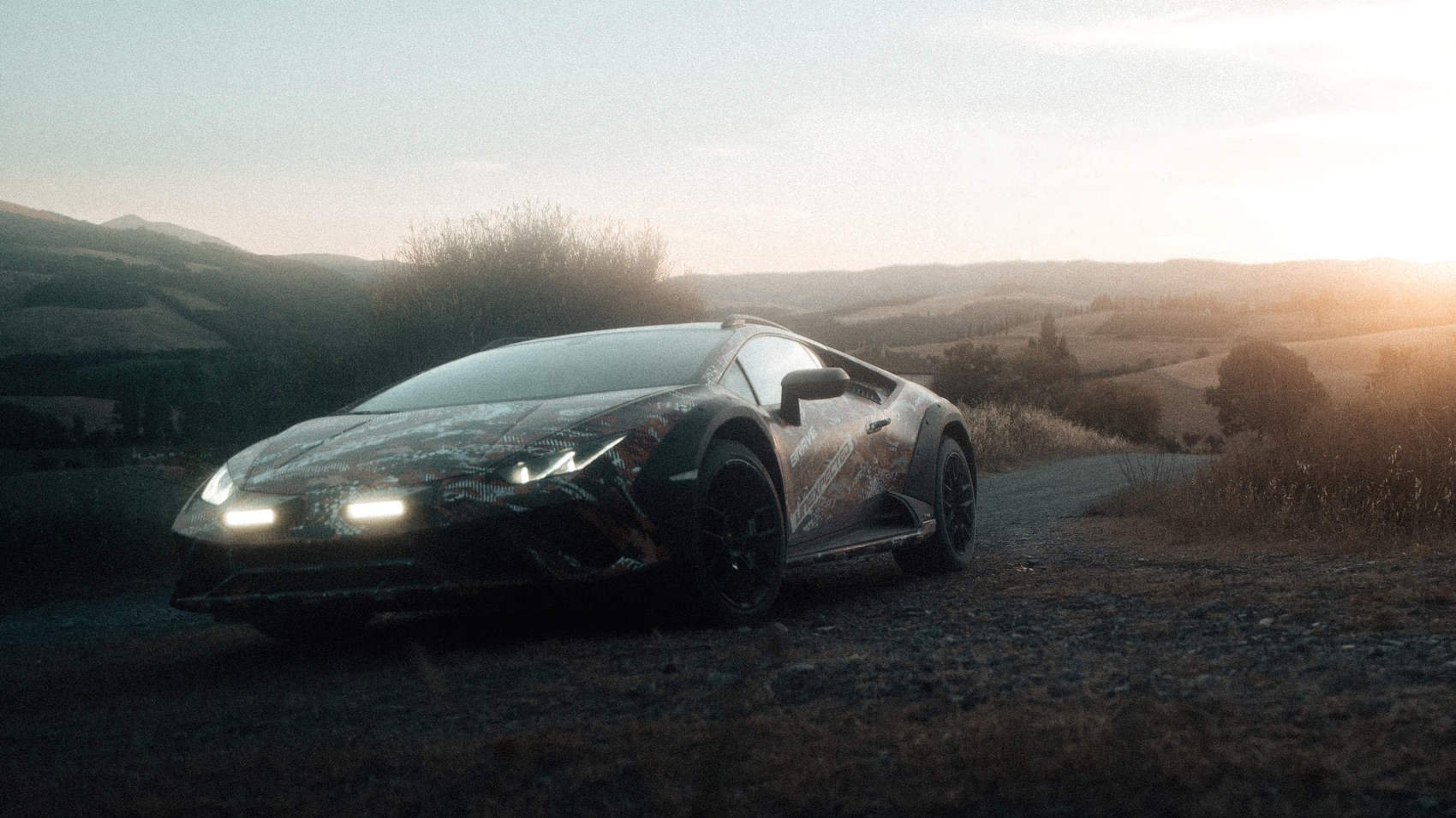 Lamborghini Huracan Sterrato teaser