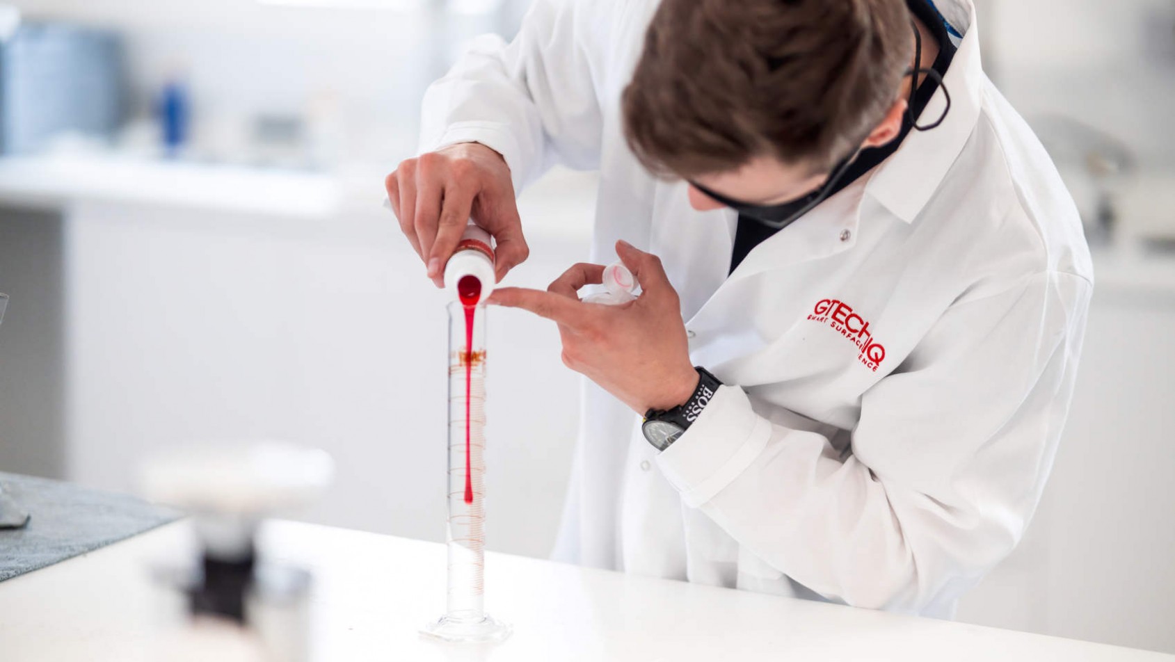 praca w laboratorium