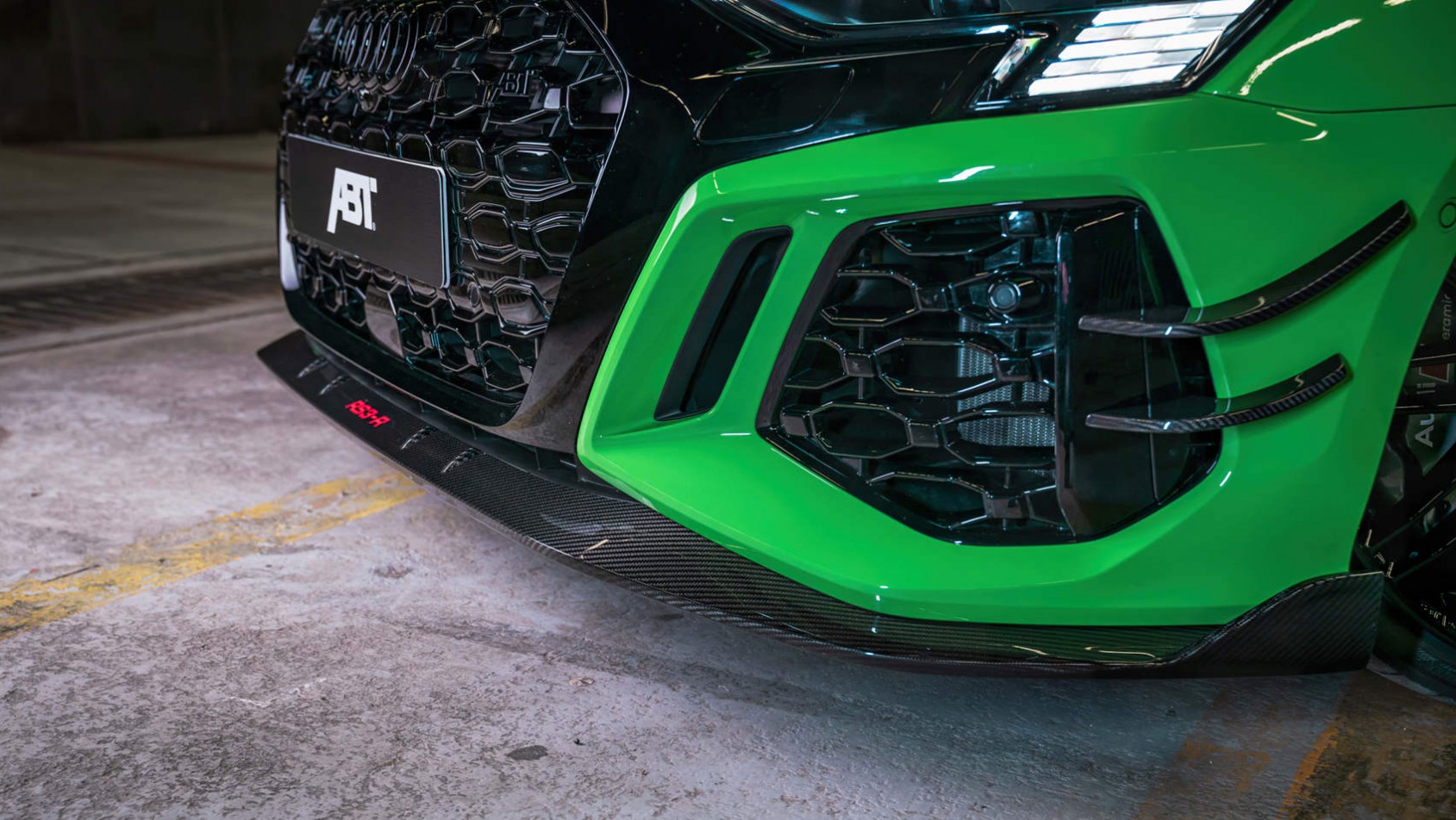 Audi ABT RS3-R - detale przodu