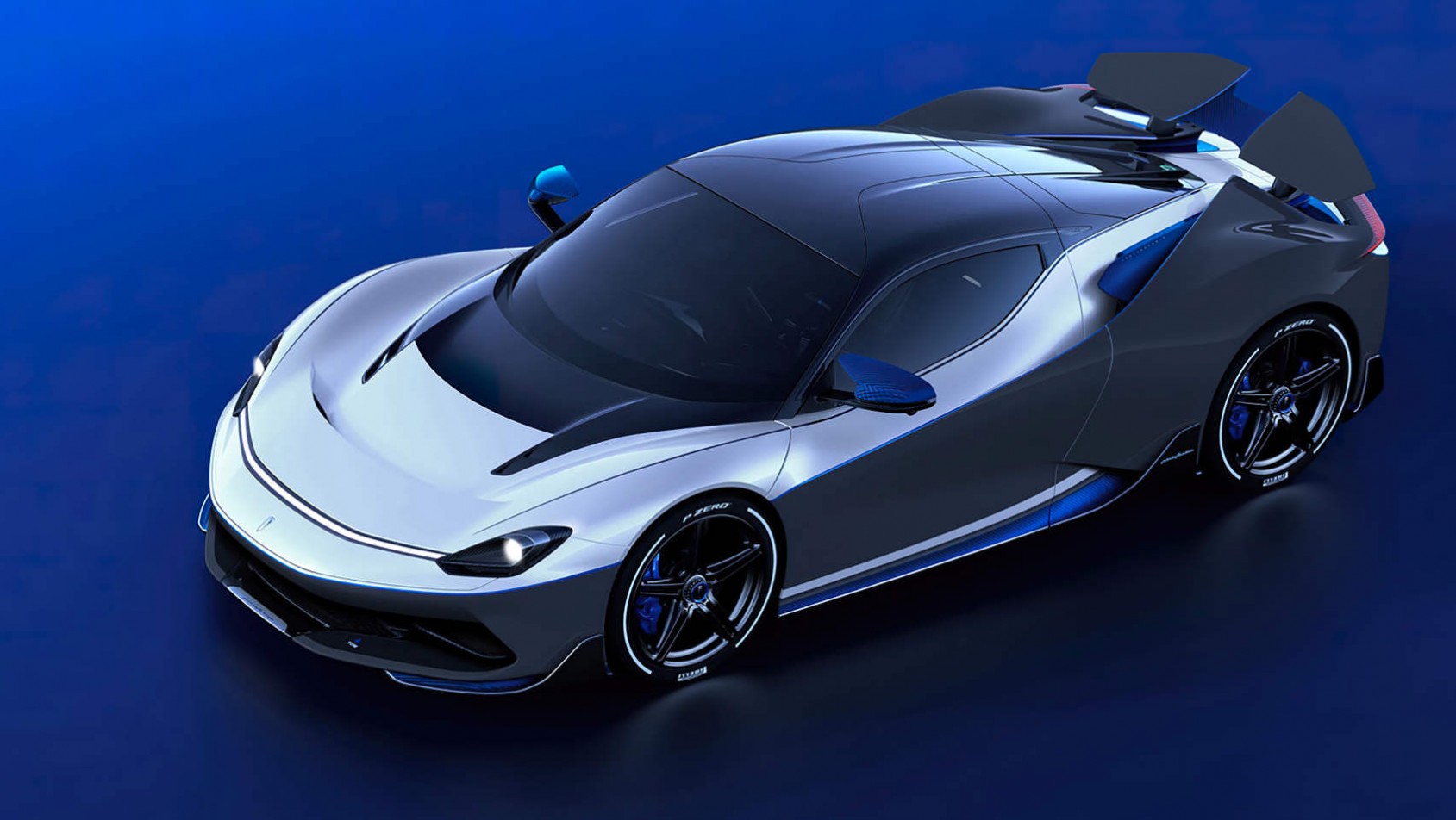 Pininfarina Battista - podczas sesji zdjęciowej