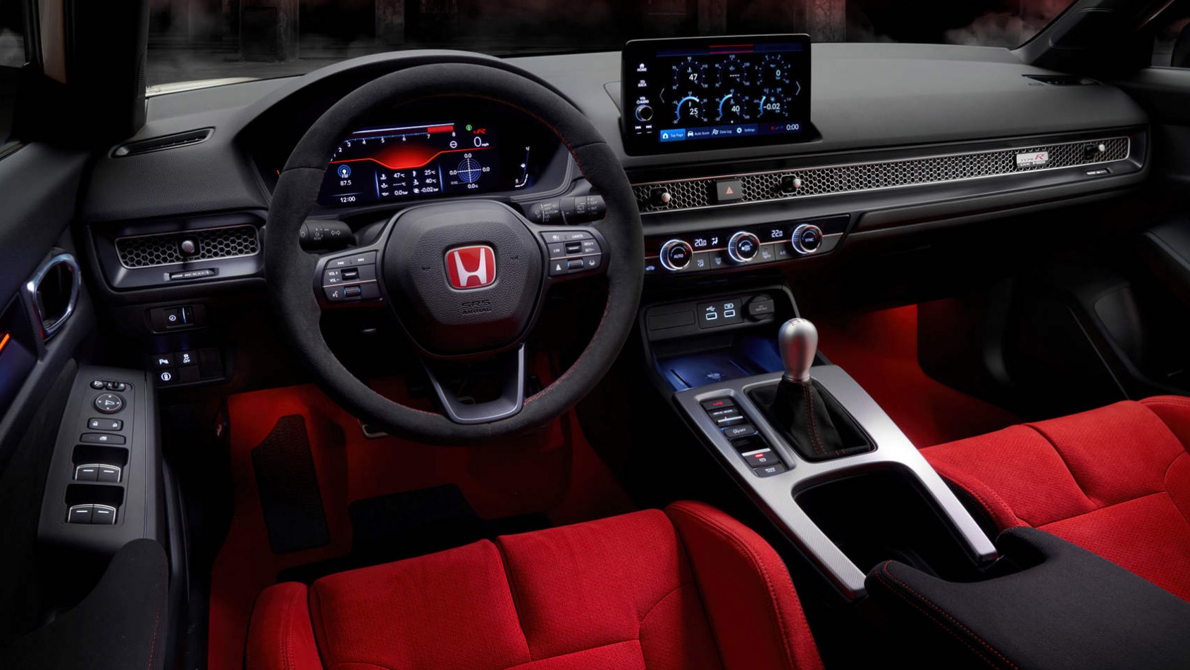Nowa Honda Civic Type R Nowa Honda Civic Type R - kabina