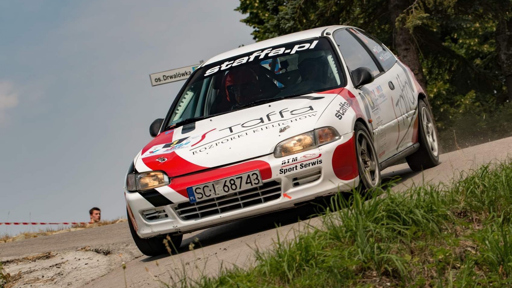 Marcin Gluza i Kamila Klaczańska gluza valvoline rajd malopolski 2022