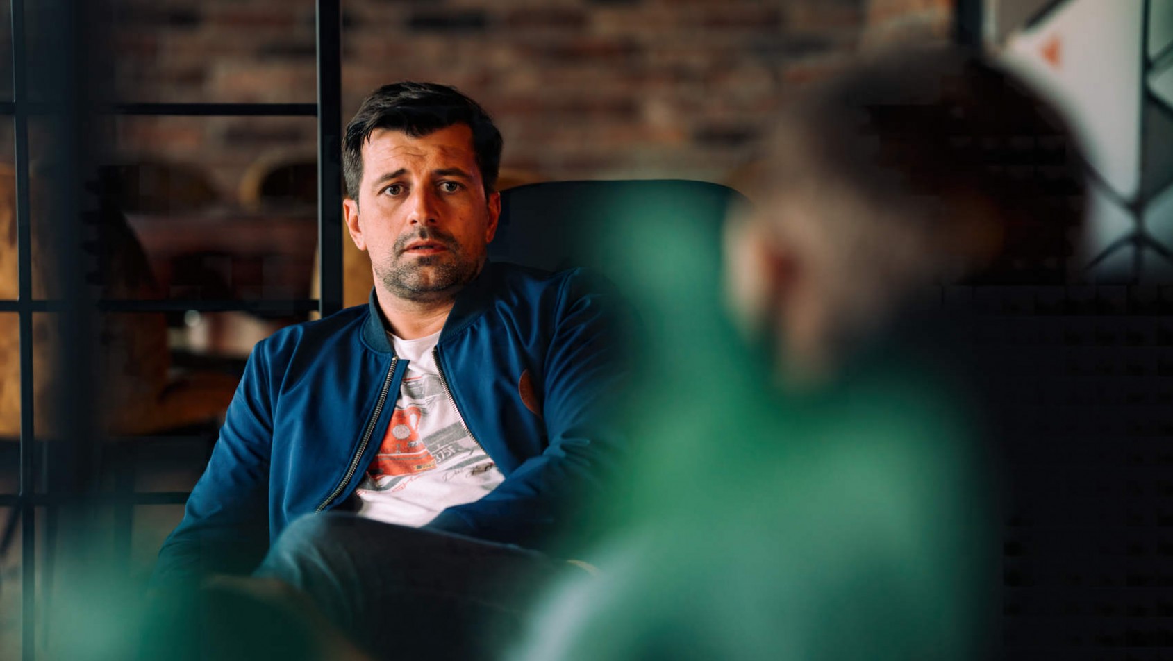 Patryk Mikiciuk w studiu