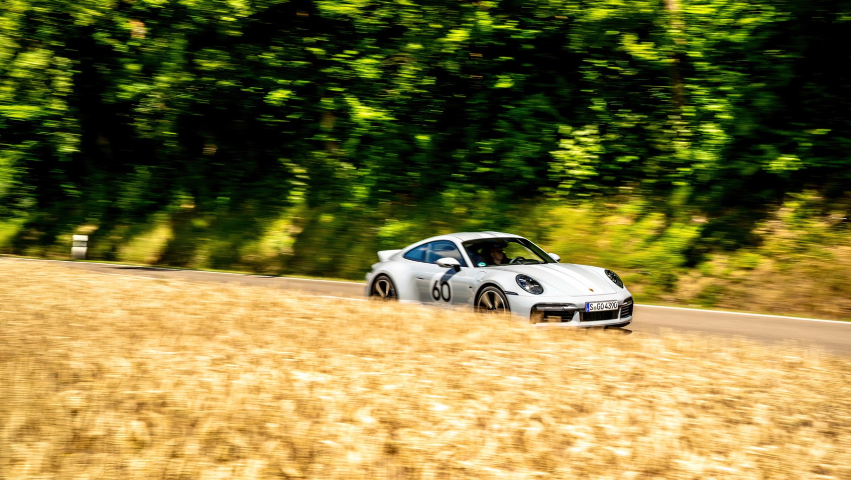 Porsche 911 Sport Classic z przodu