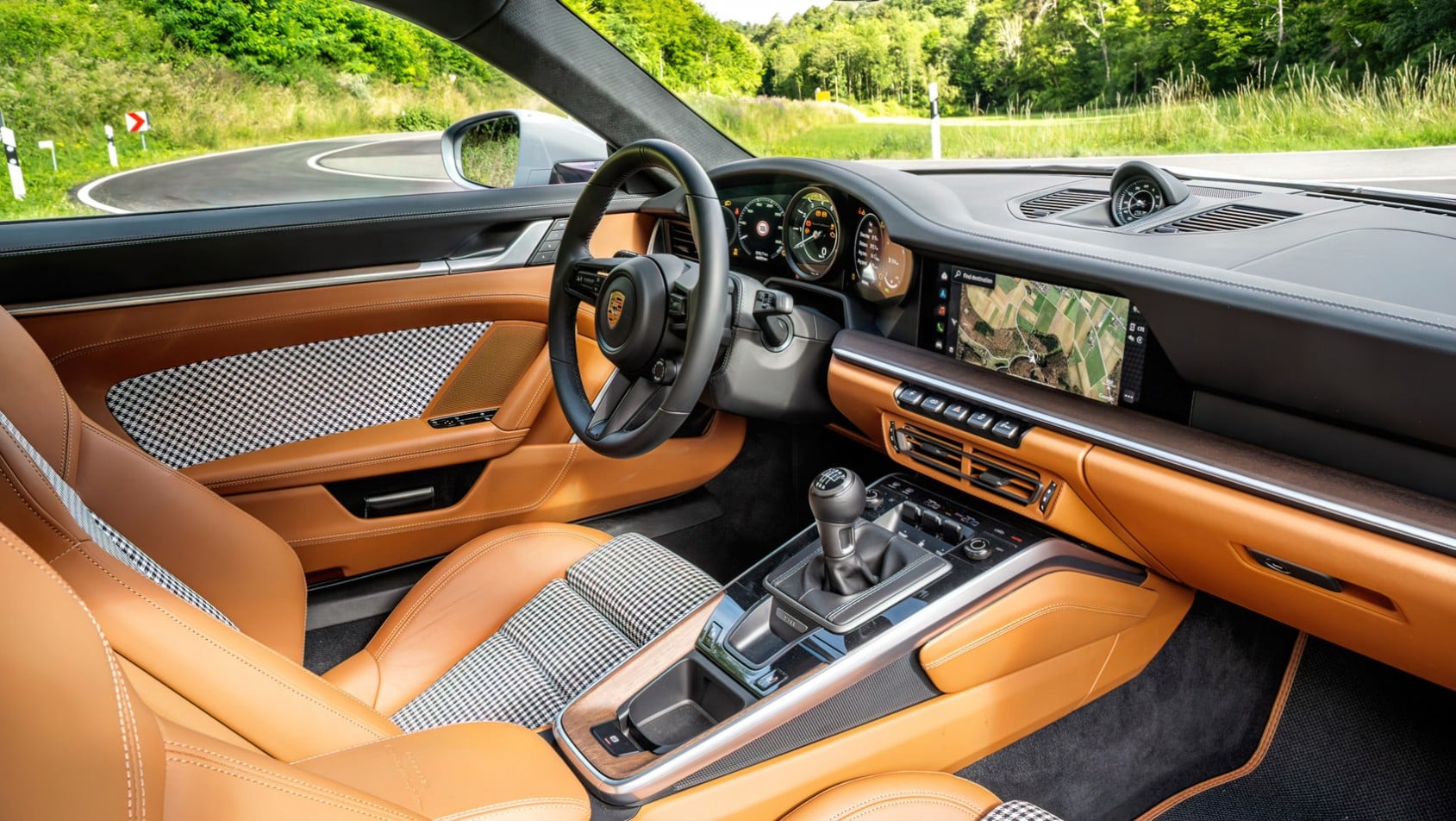 Porsche 911 Sport Classic wnętrze