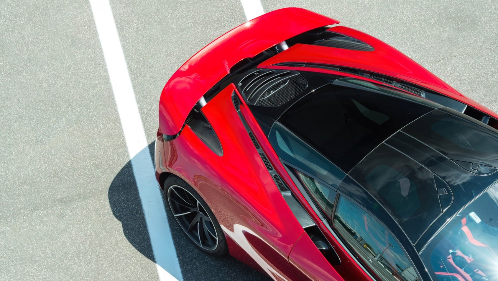 McLaren 720s tył auta