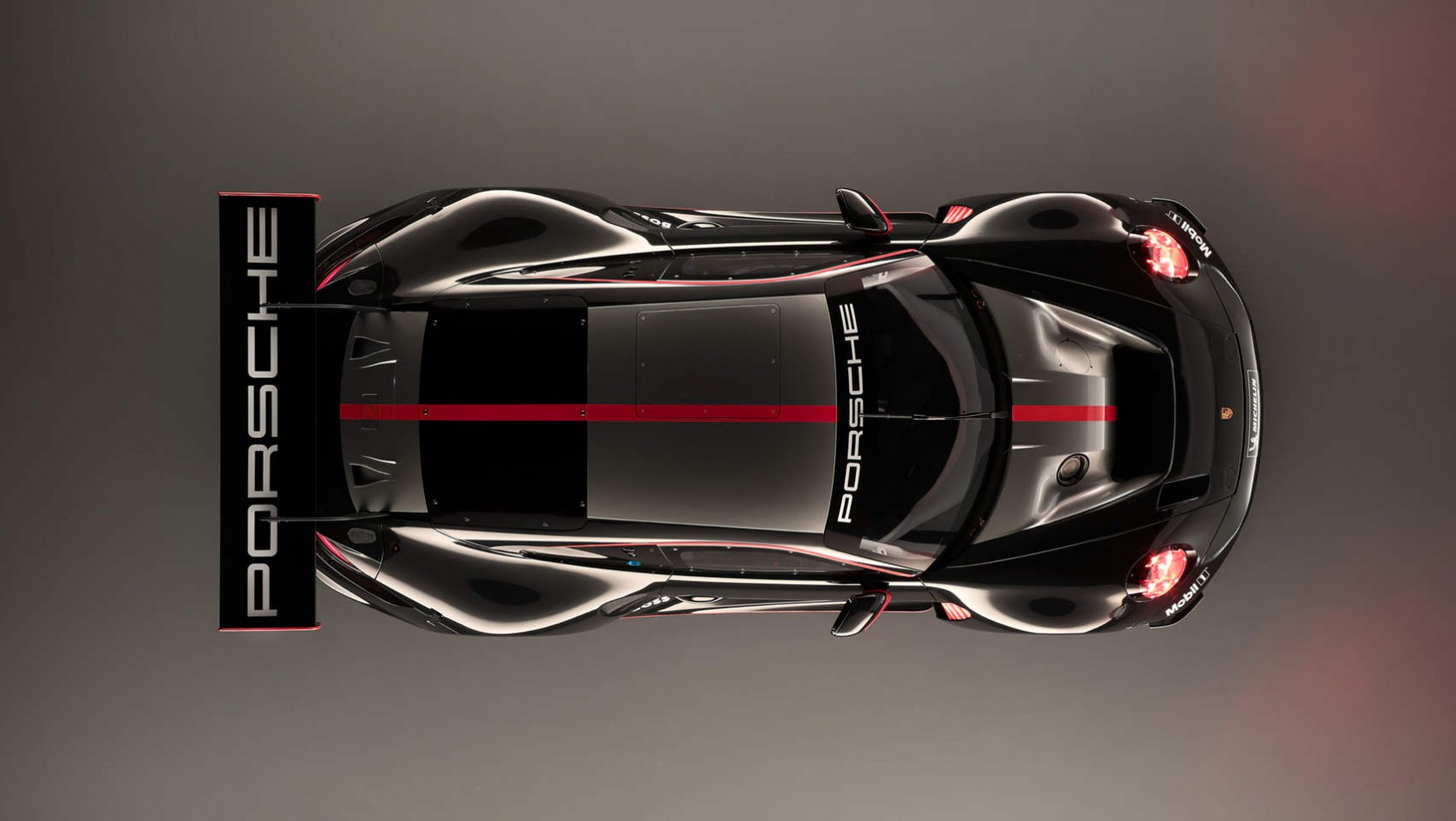 Porsche 911 GT3 R Porsche 911 GT3 R - widok z góry