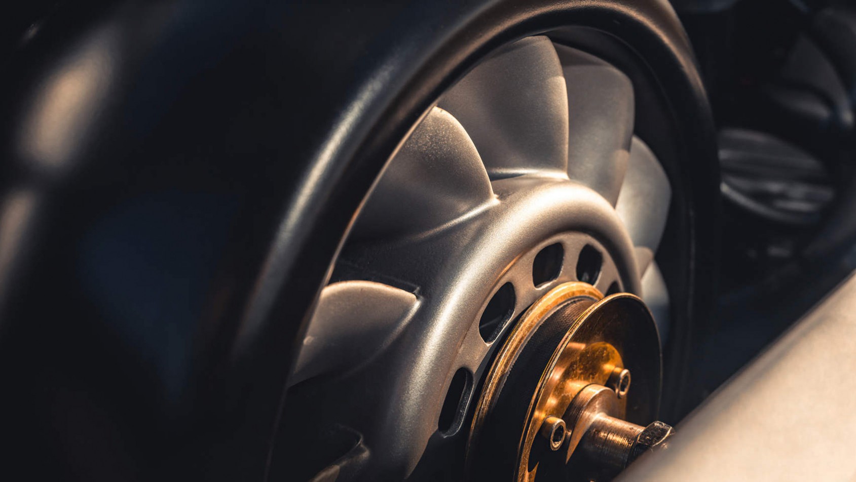 Porsche 993R - detale silnika