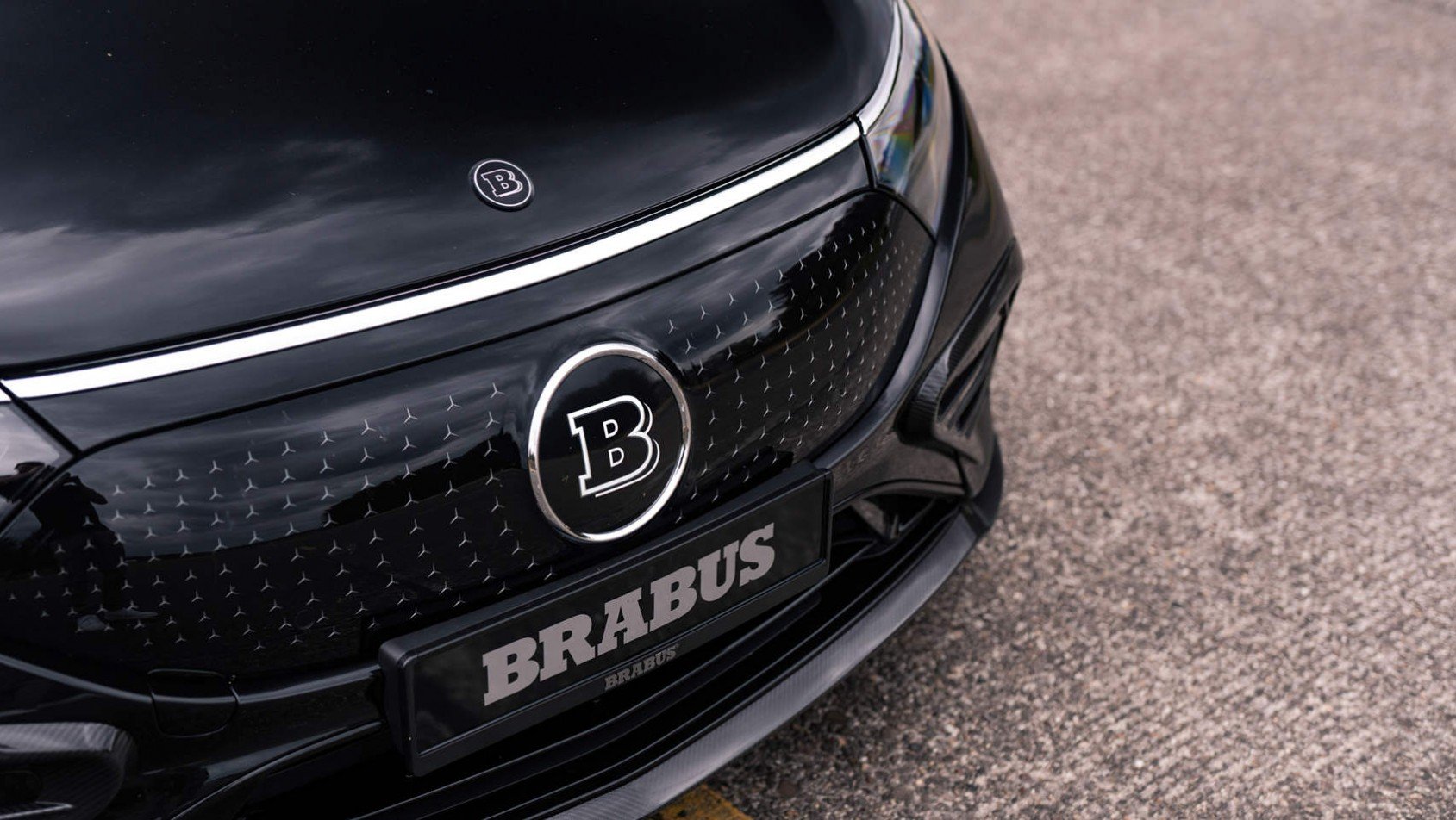 Brabus Mercedes-Benz EQS Brabus Mercedes-Benz EQS - atrapa grilla