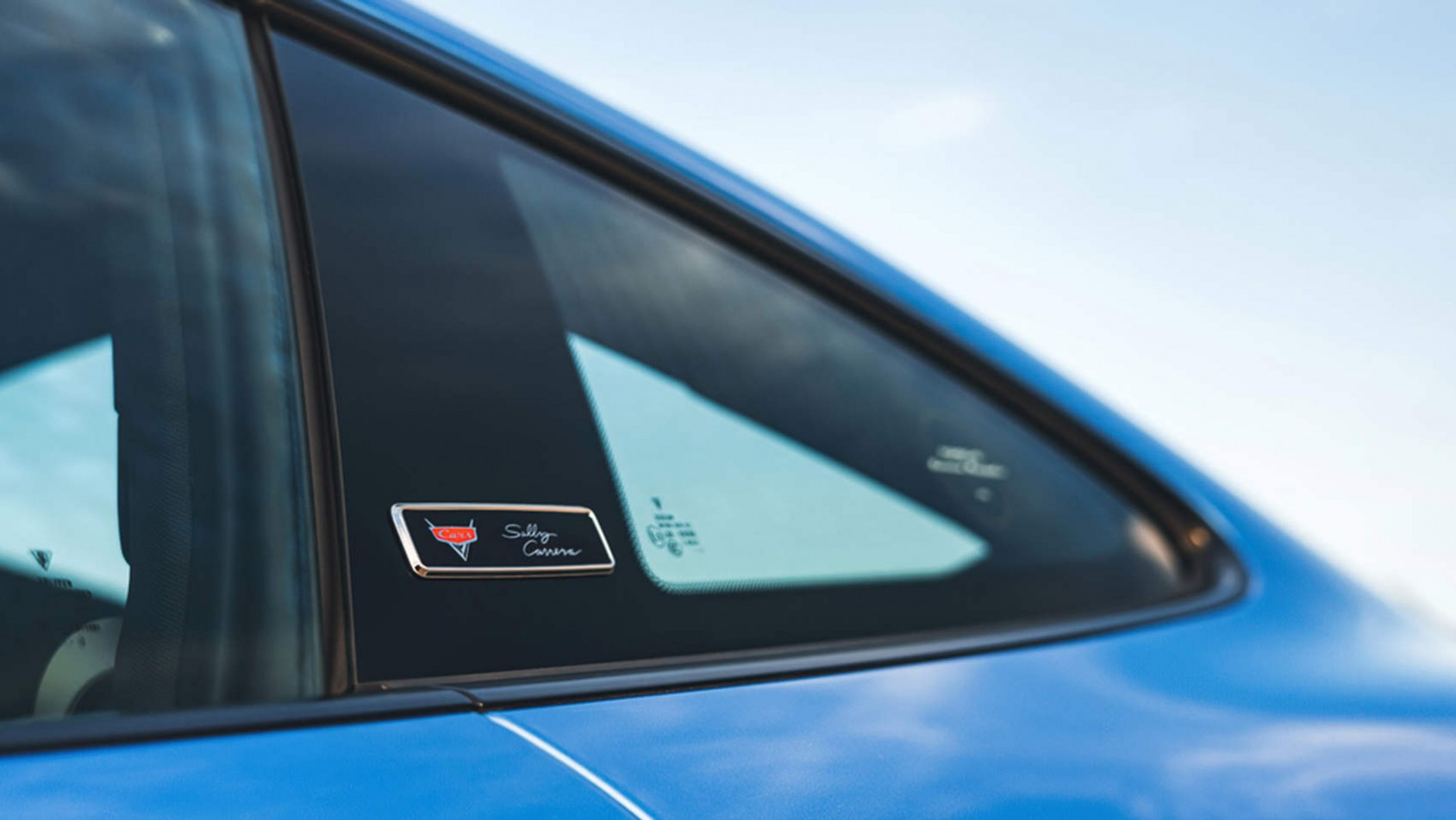 Porsche 911 Sally Carrera Special Edition Porsche 911 Sally Carrera Special Edition - emblemat na szybie