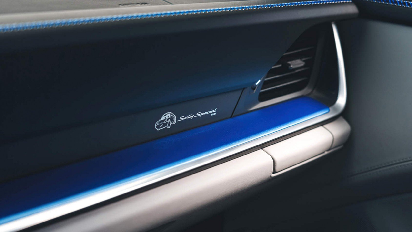 Porsche 911 Sally Carrera Special Edition Porsche 911 Sally Carrera - wnętrze