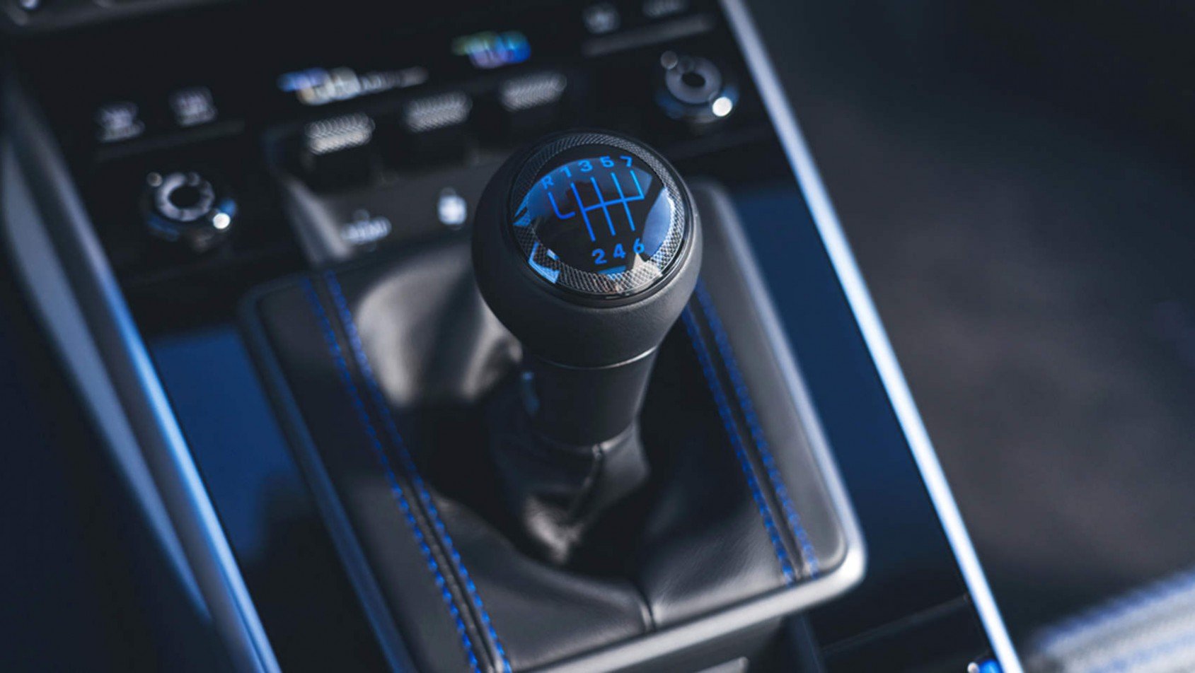 Porsche 911 Sally Carrera Special Edition Porsche 911 Sally Carrera - dźwignia zmiany biegów