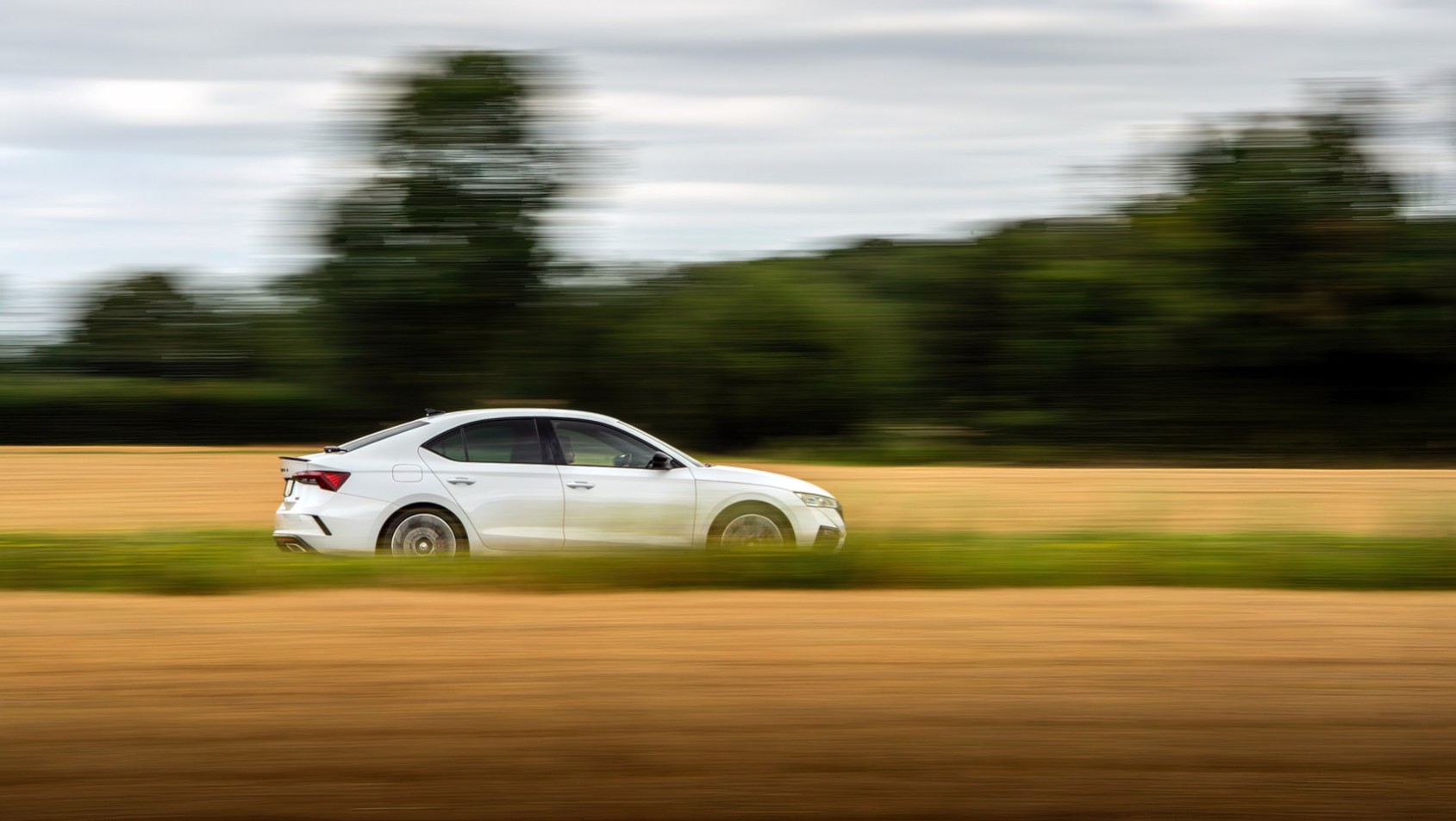 Skoda Octavia RS w ruchu