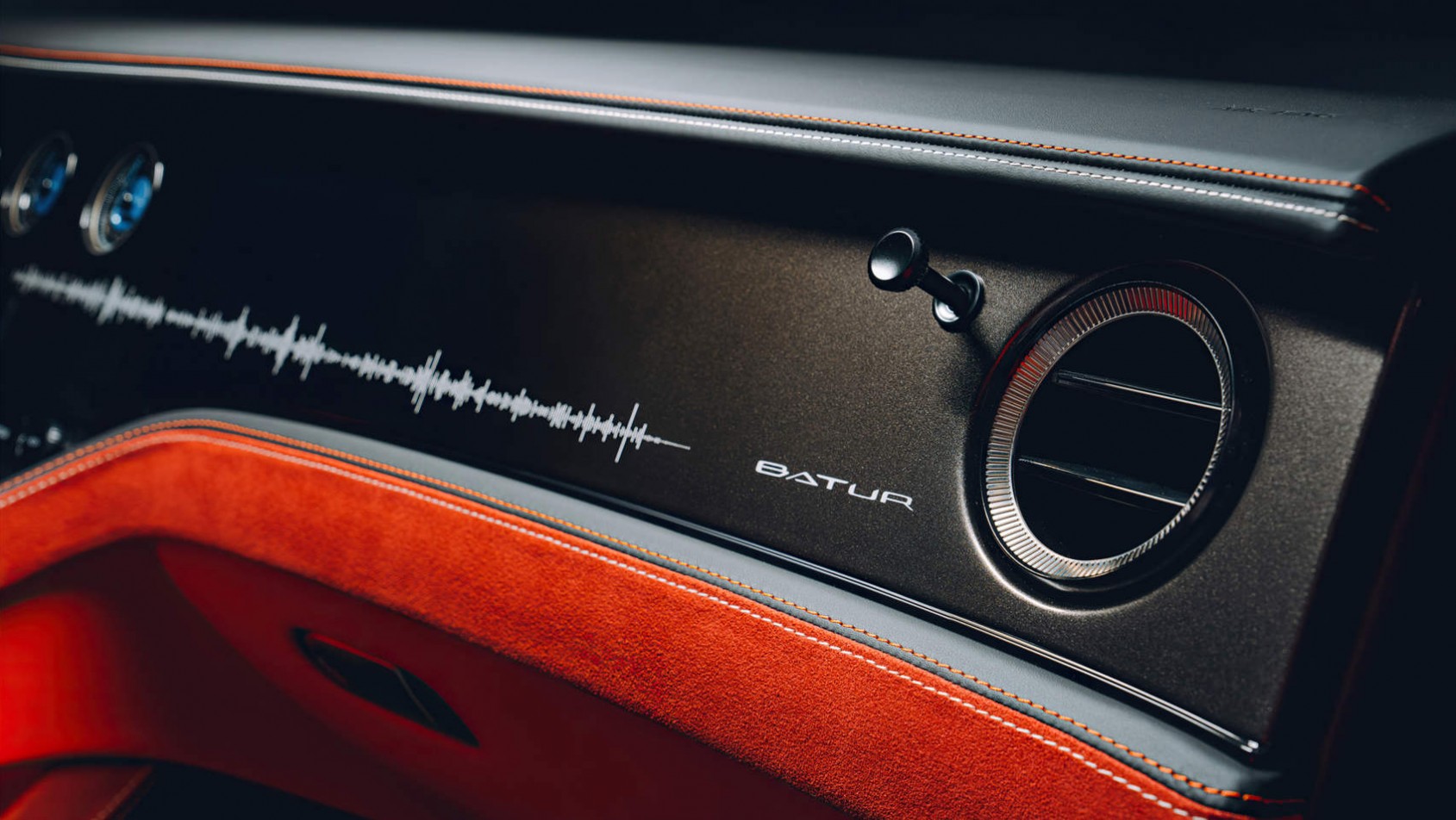 Bentley Mulliner Batur - wysmakowane detale wnętrza