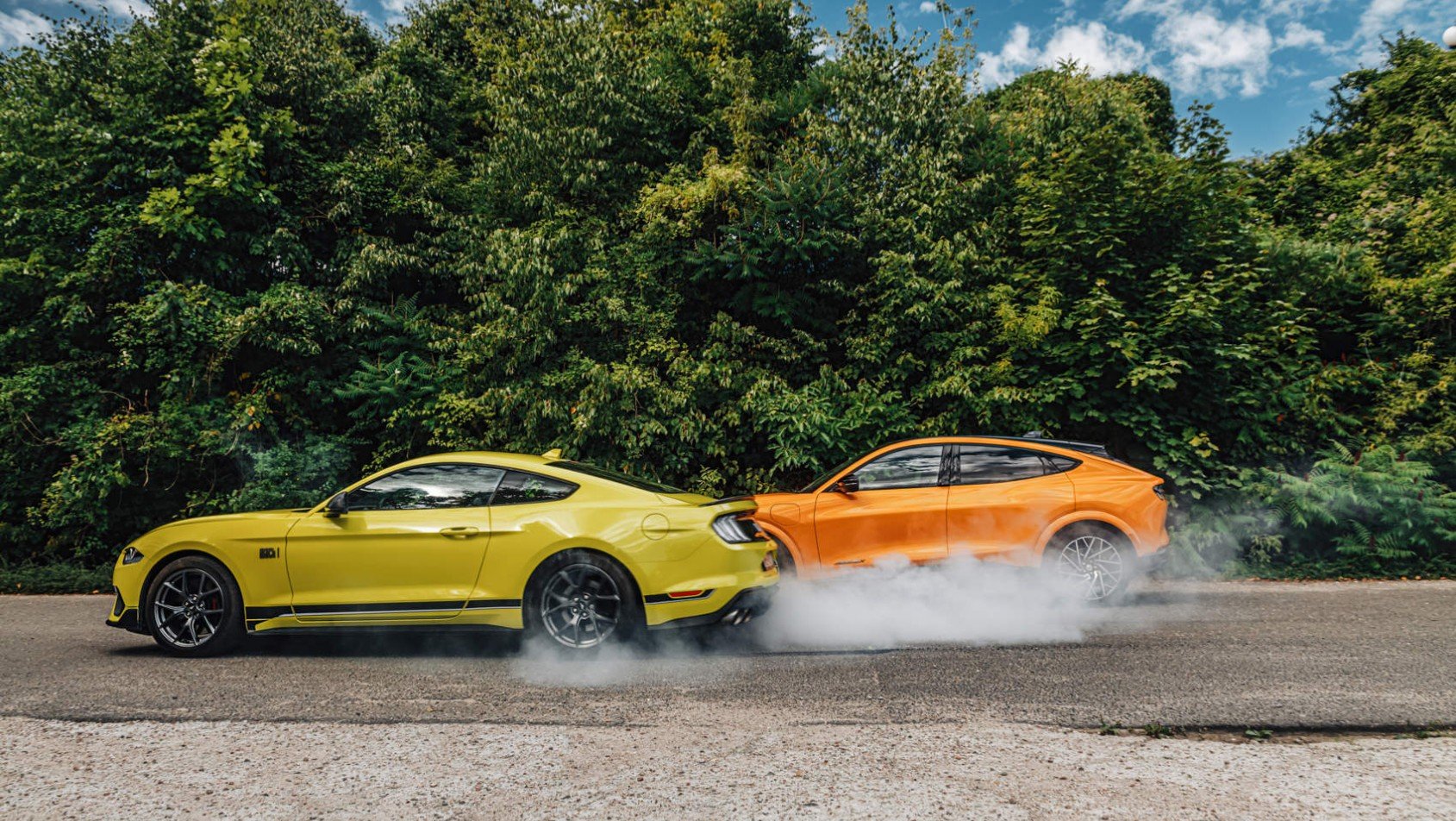 Ford Mustang Mach 1 szuka trakcji