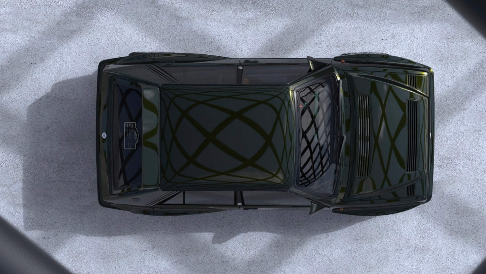 Maturo Stradale - widok z góry