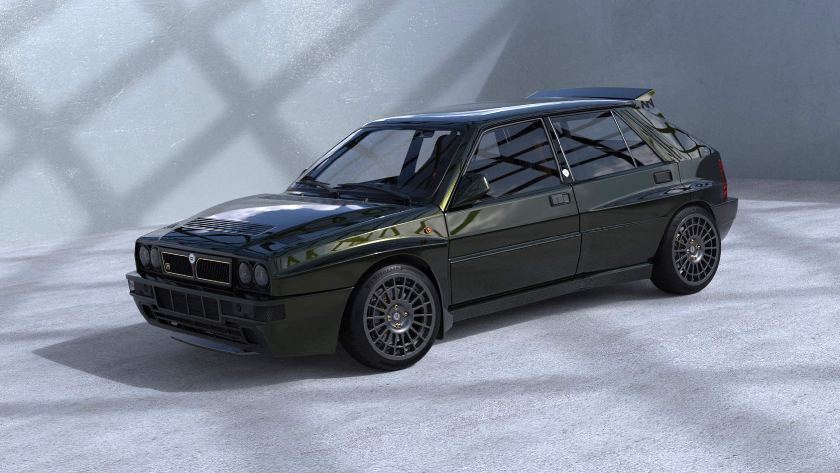 Maturo Stradale - Lancia Delta Integrale - widok z boku
