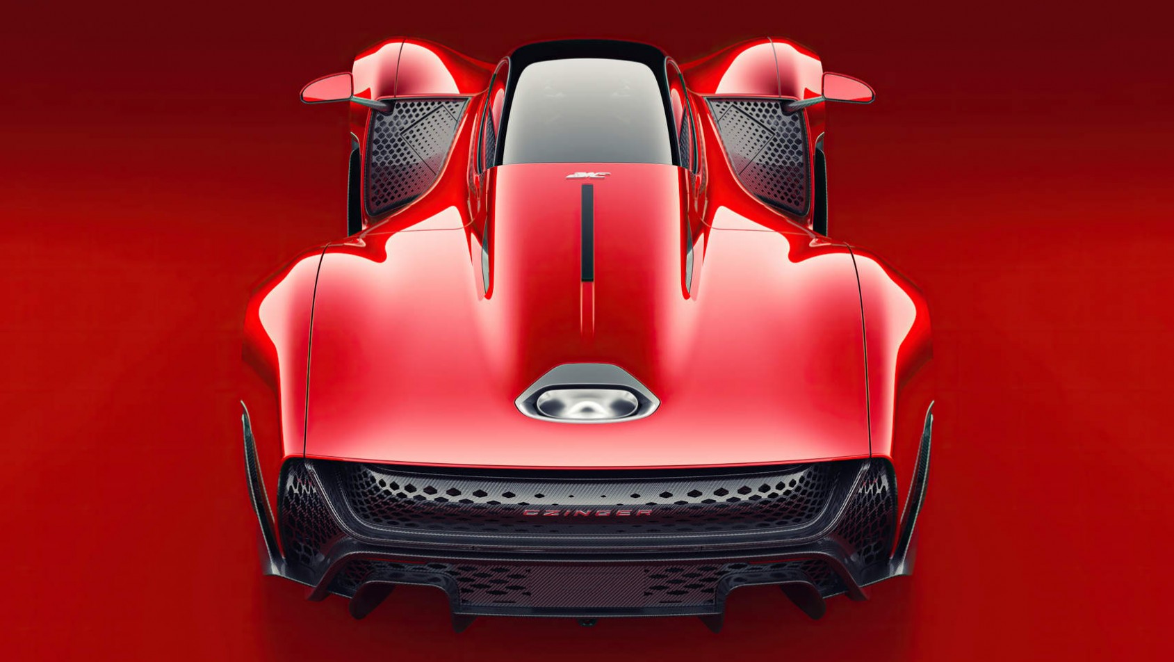 Czinger 21C V Max - z tyłu