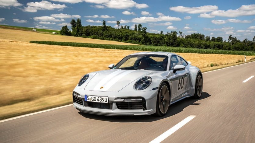 Porsche 911 Sport Classic 2022 test