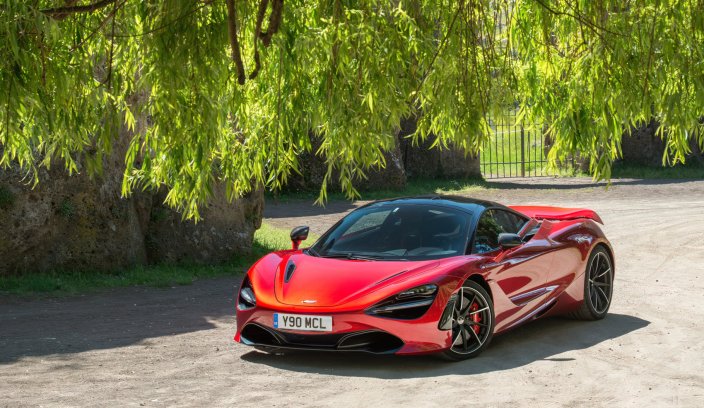 McLaren 720s test