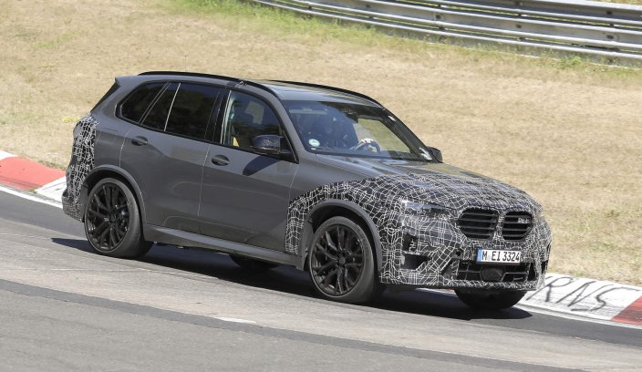 BMW X5 M Competition na zdjęciach szpiegowskich