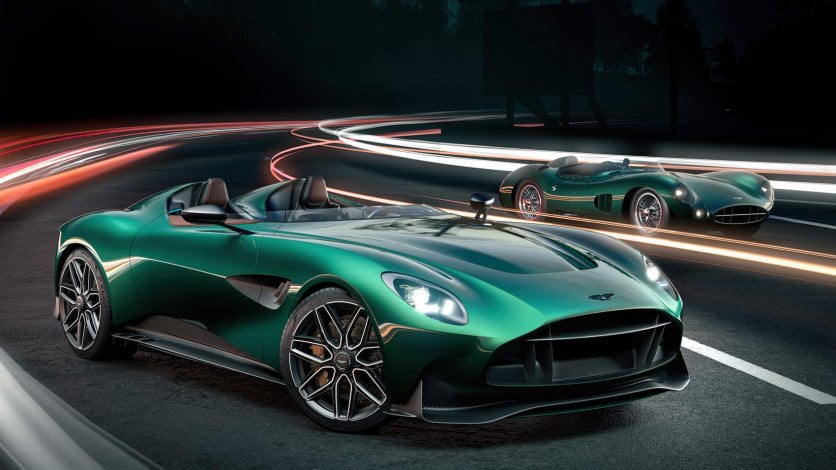 Aston Martin DBR22 Aston Martin DBR22 - rywal Ferrari Monza SP2