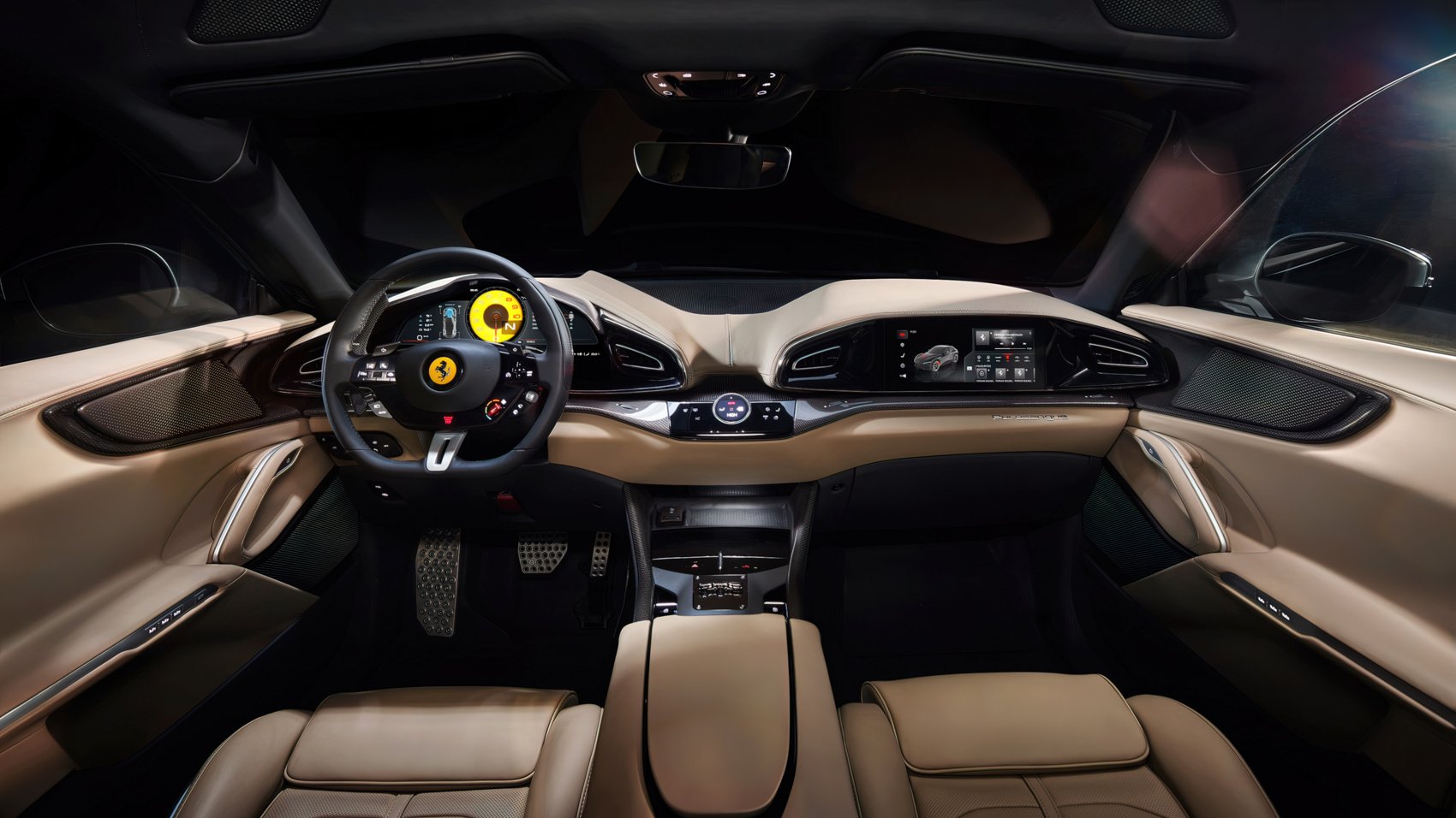 Ferrari Purosangue wnętrze