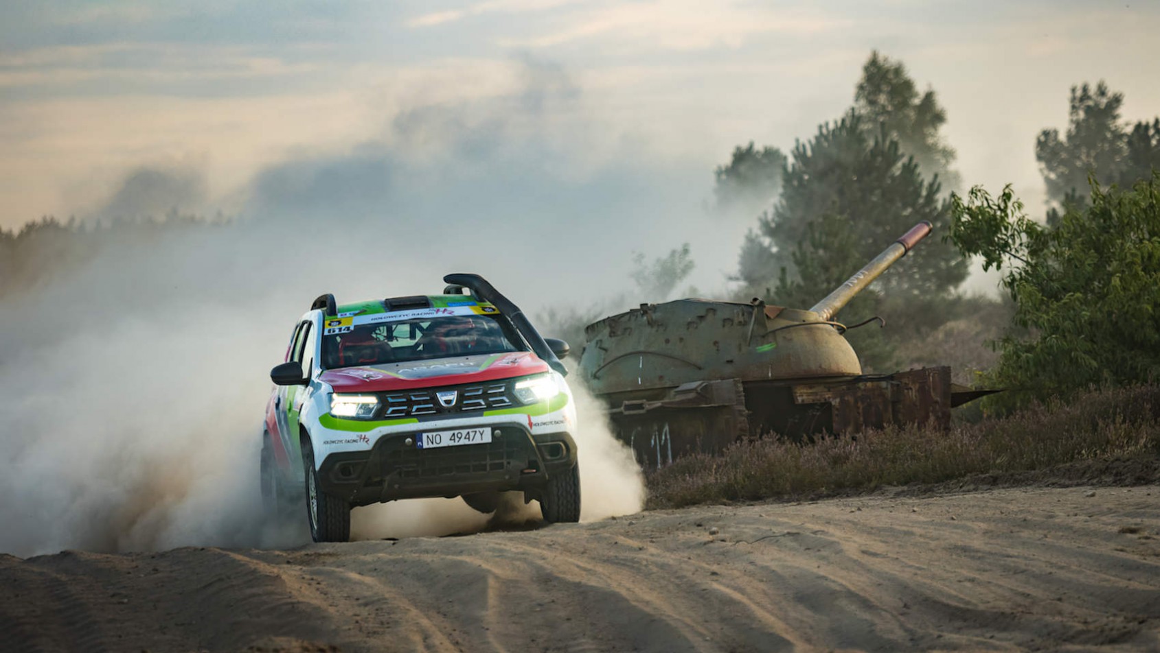 Dacia Duster Motrio Cup Dacia podczas Baja Poland