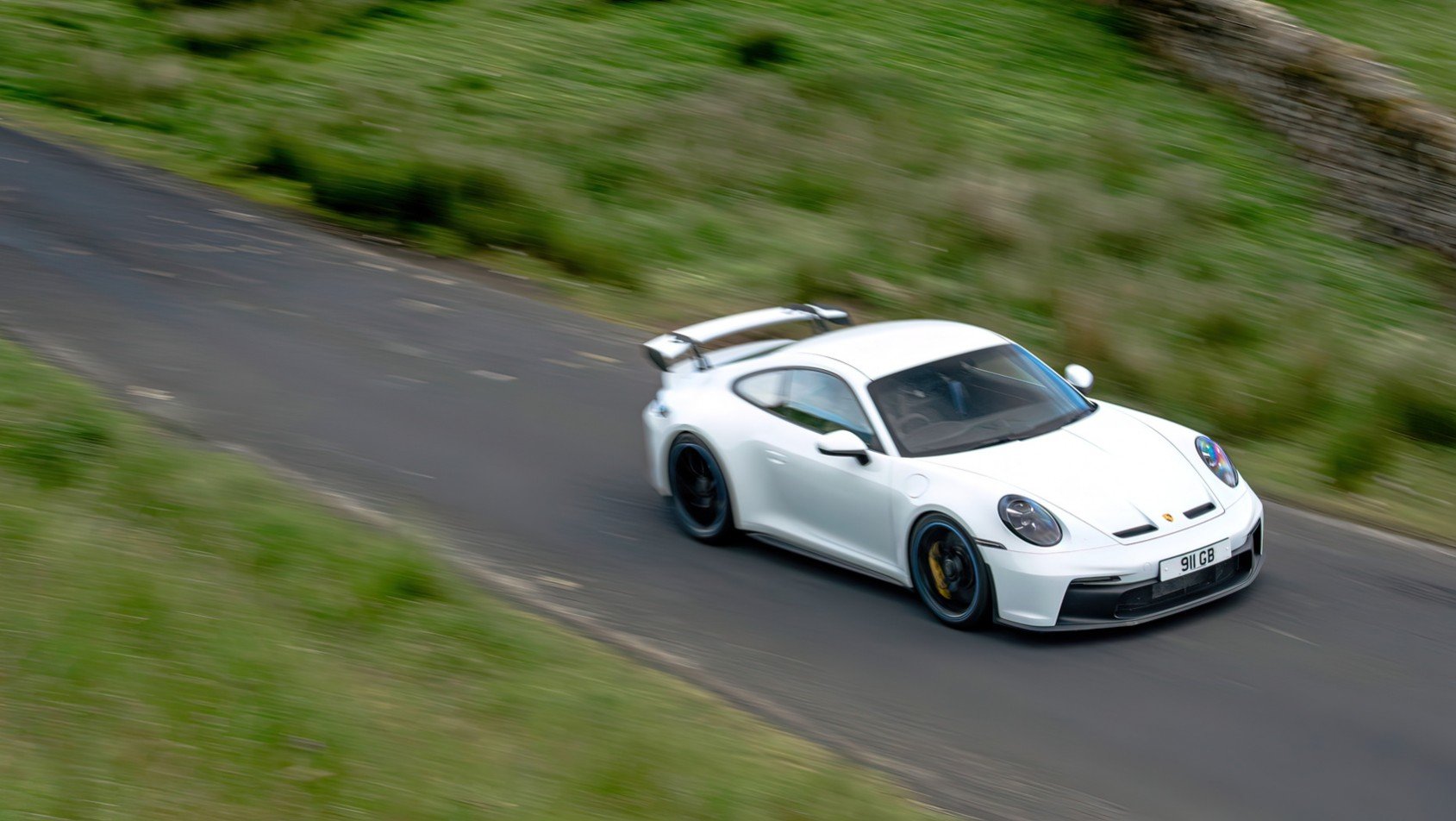 Porsche 911 GT3 Porsche911GT3 widok z góry