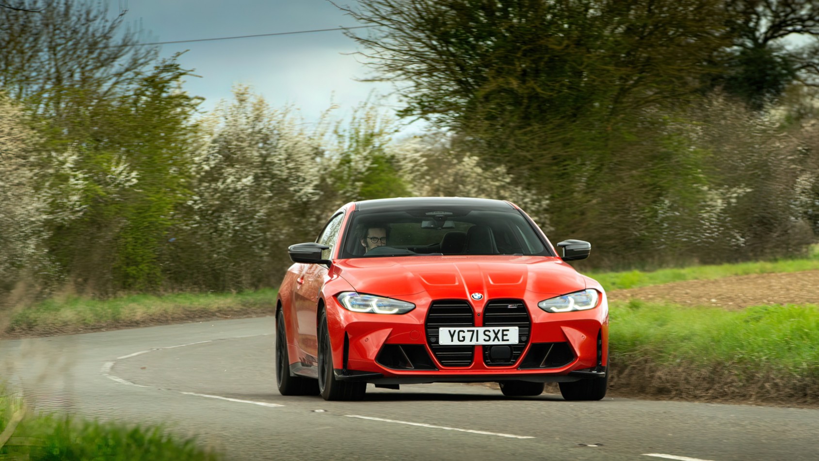 BMW M4 Competition xDrive w ruchu