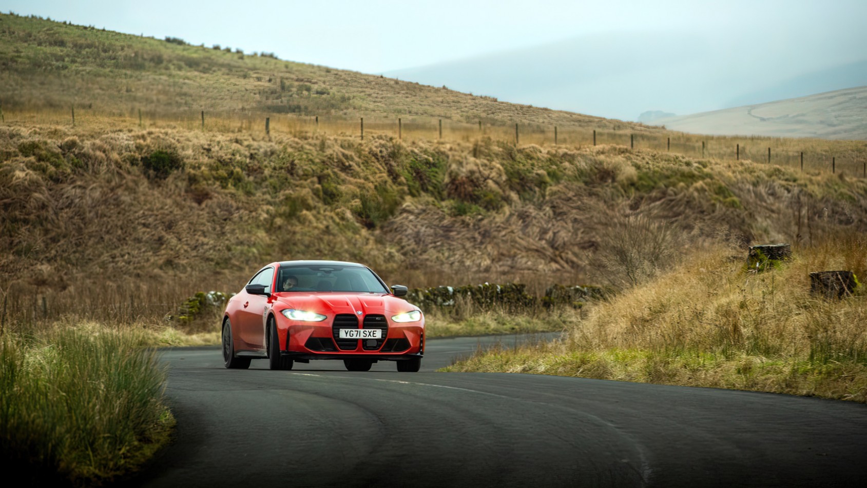 BMW M4 Competition xDrive podczas testu