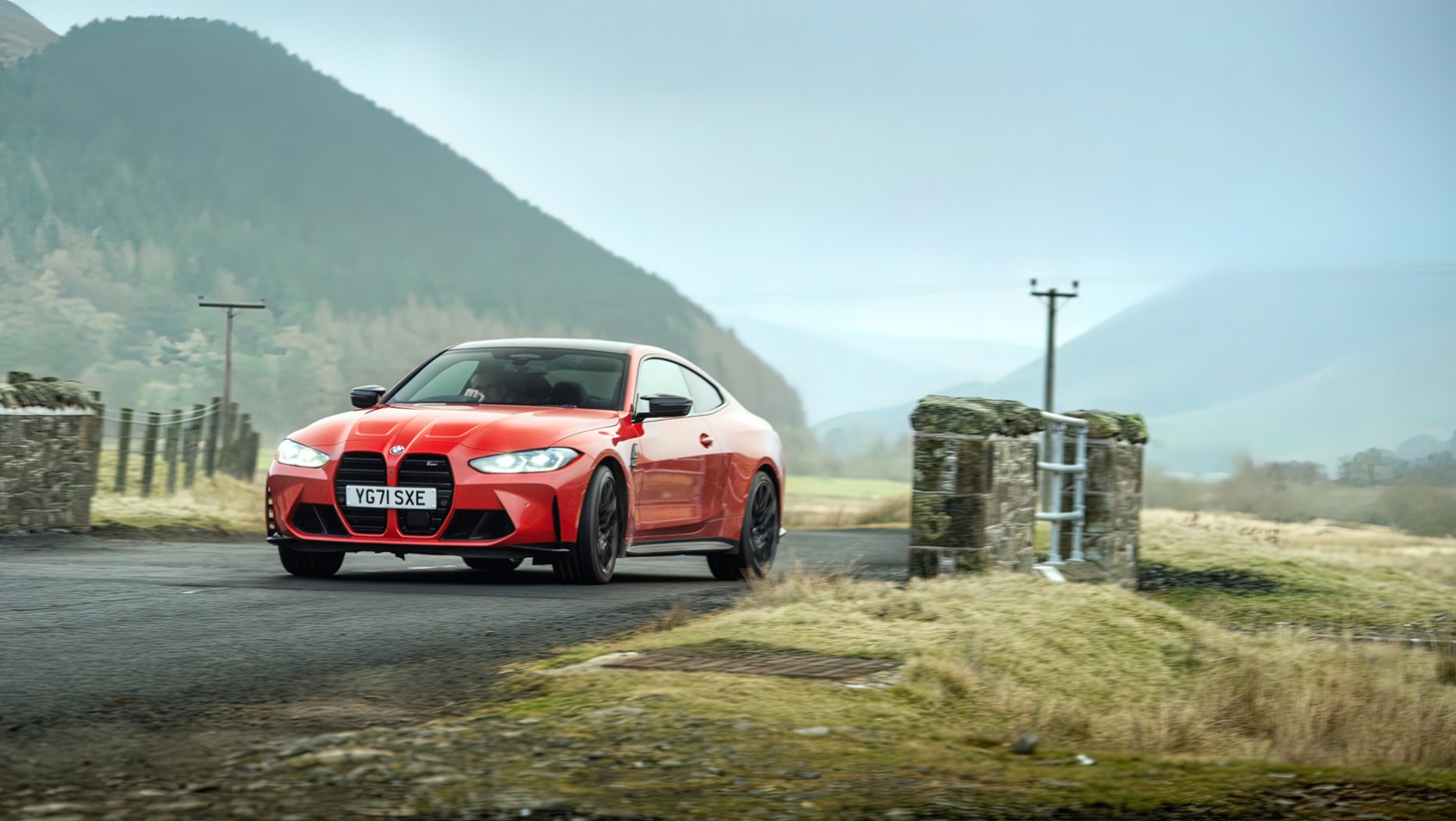 BMW M4 Competition xDrive w ruchu