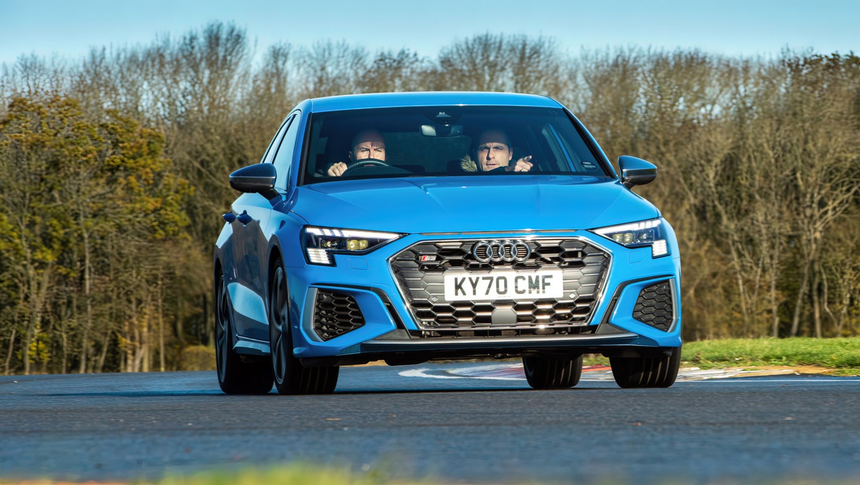 Audi S3 2022 z przodu