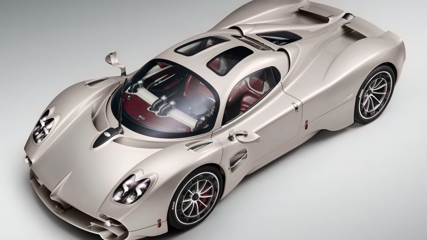 Pagani Utopia z góry
