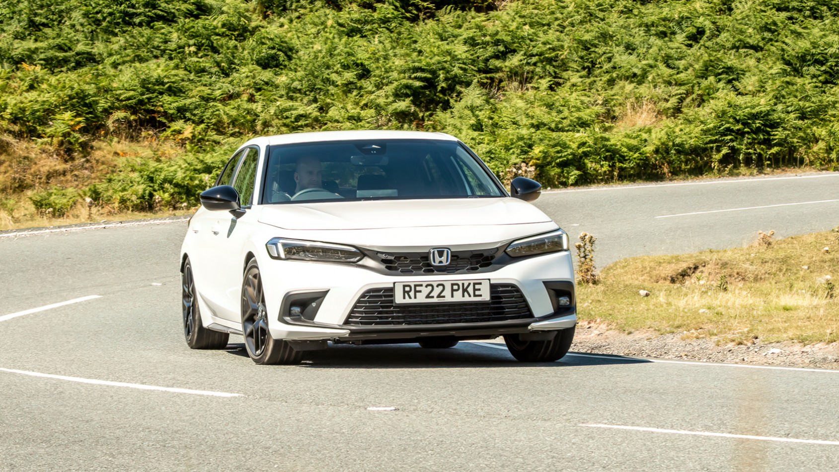 Honda Civic e:HEV Sport Honda Civic EHev Sport za zakrętem