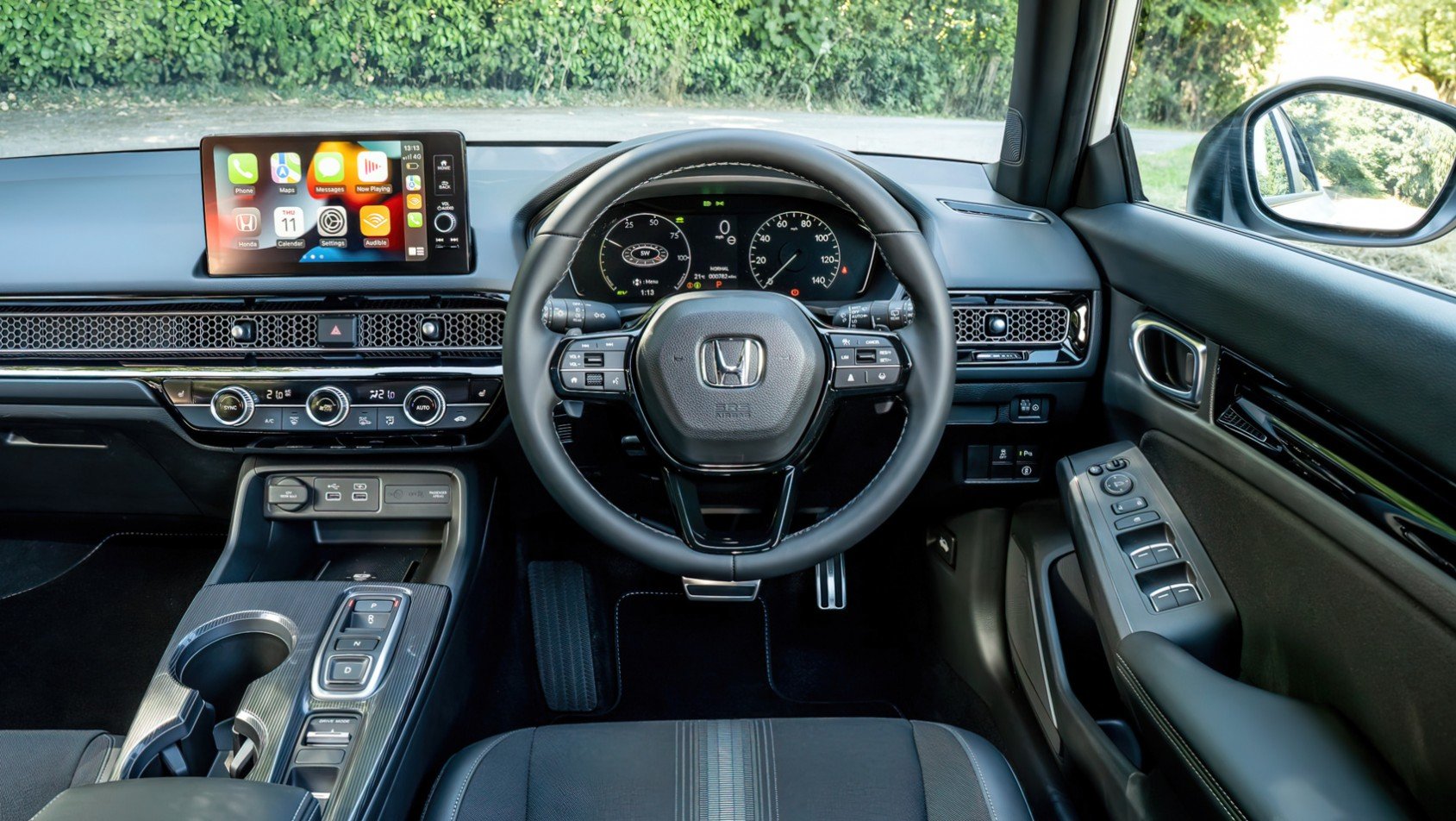 Honda Civic e:HEV Sport Honda Civic e:HEV Sport wnętrze