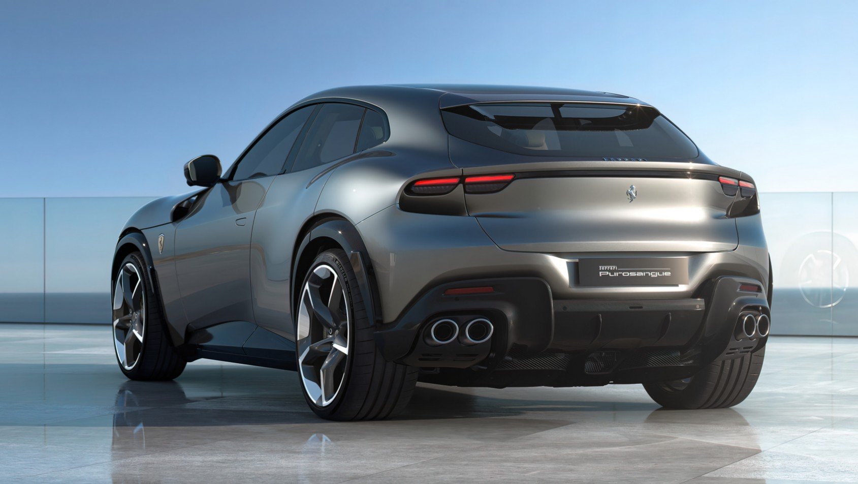 Ferrari Purosangue tył