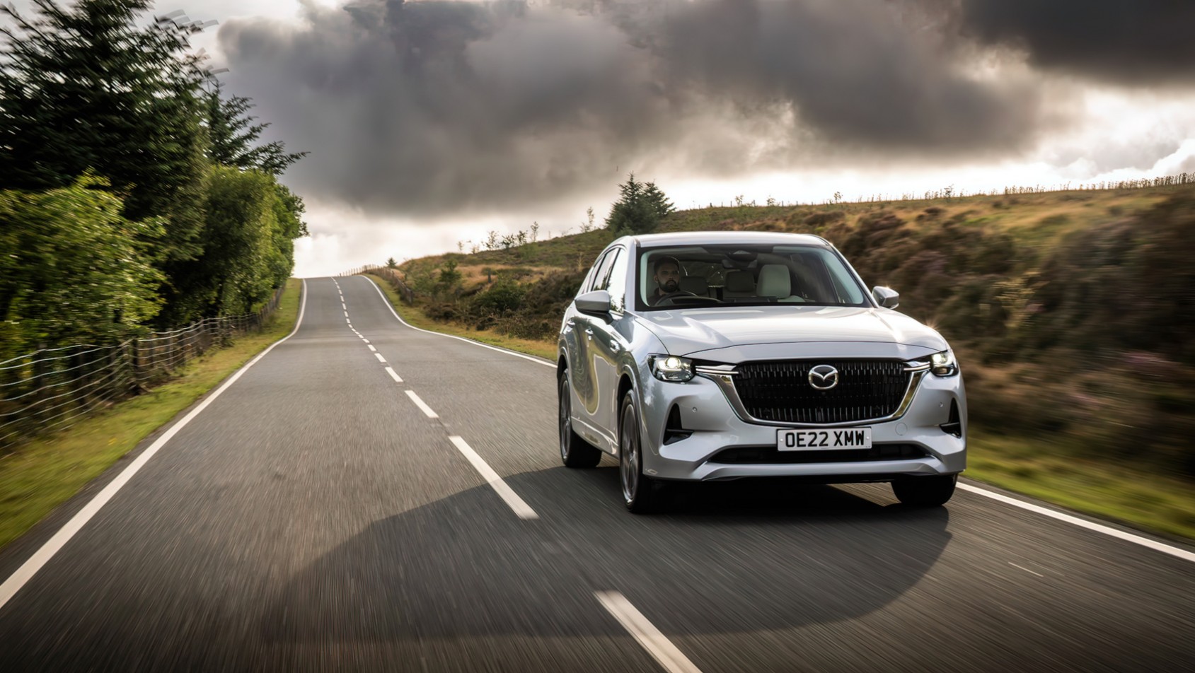 Mazda CX-60 Mazda CX-60 podczas testu