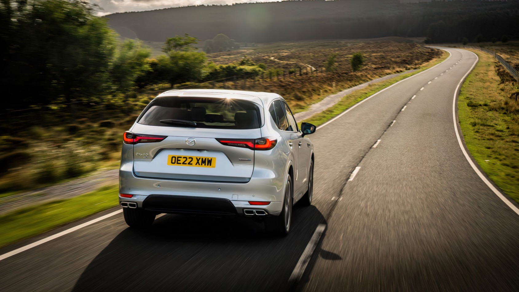 Mazda CX-60 2022 Mazda CX-60 z tyłu