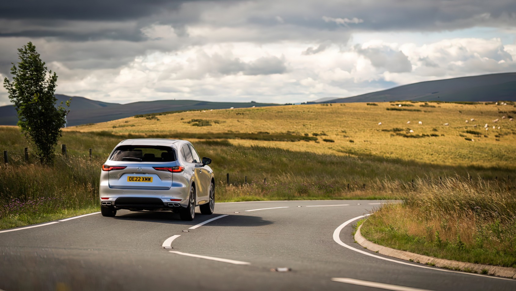 Mazda CX-60 2022 Mazda CX-60 przed zakrętem