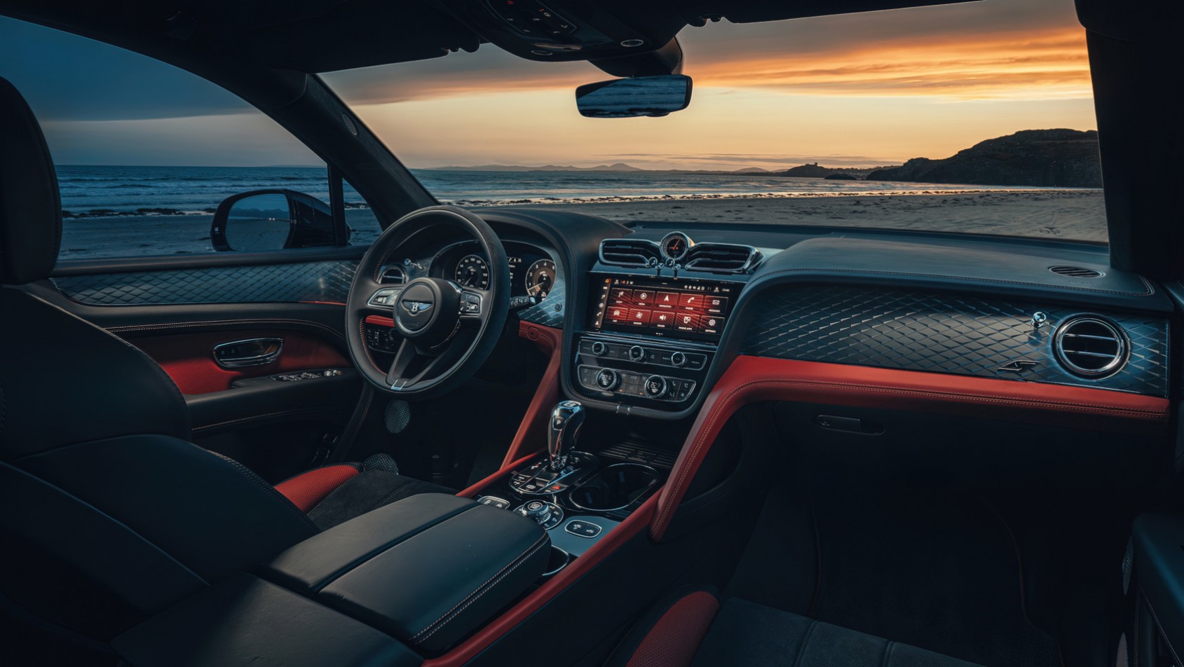 Bentley Bentayga S 2022 wnętrze