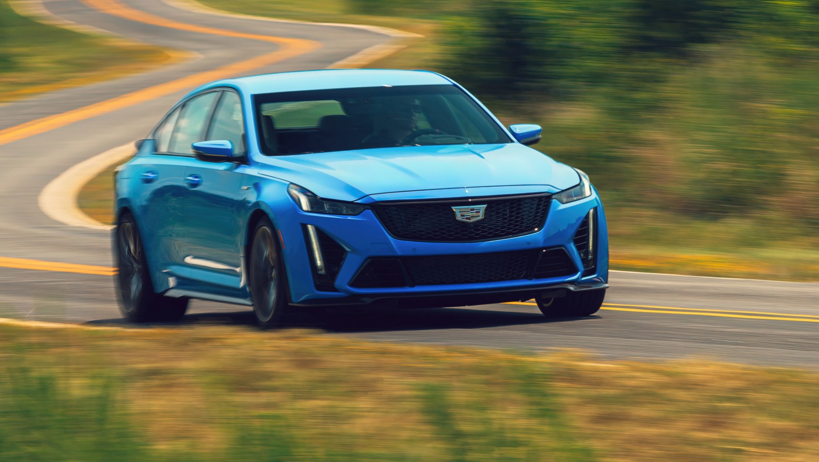 Cadillac CT5-V Blackwing podczas testu